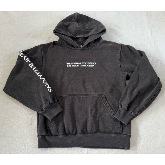 Other - The Weeknd House of Balloons He's What You Want, Im What You Need Black Hoodie S